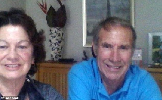 Colin Norton (right) died at the scene while his wife Margaret (right) was rushed to Royal Perth Hospital.