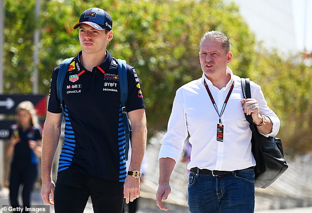 Jos (right) told Mail Sport that Red Bull would 'explode' if Horner kept his leading role in the team.