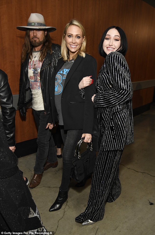Tish was married to Billy Ray Cyrus, 62, from 1993 to 2022, with their separation date taking place two years earlier; Tish, Billy and Noah spotted in 2019 in Los Angeles