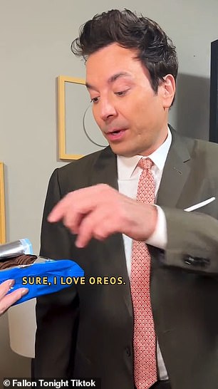 'Sure, I love Oreo cookies'