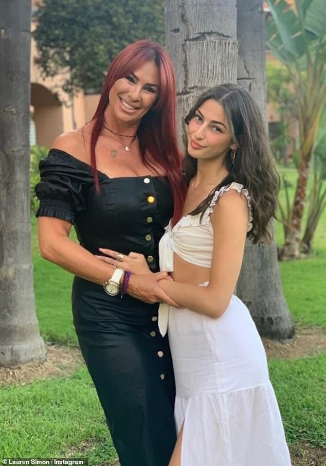 Lauren and her daughter Gigi are pictured together last year.