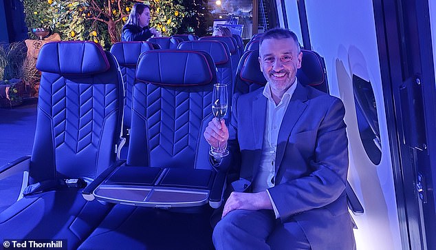 MailOnline travel editor Ted Thornhill tests new business class seats for short trips