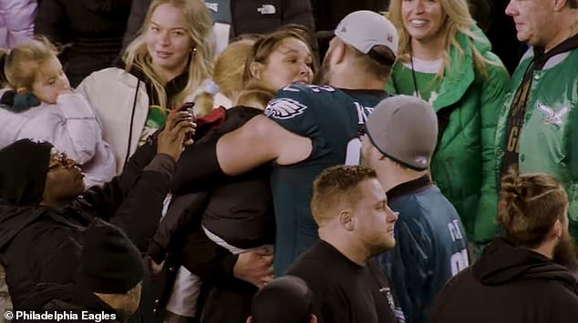 1709649136 262 Eagles post emotional seven minute tribute to Jason Kelce including behind