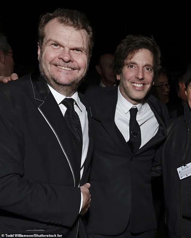 Ron Perry (right) reportedly wanted to have an office as diverse as Sony CEO Rob Stringer's.