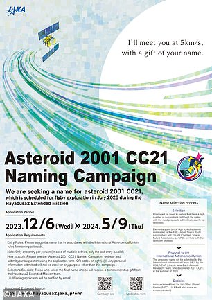 1709667795 729 How YOU can name an asteroid Japan asks for help