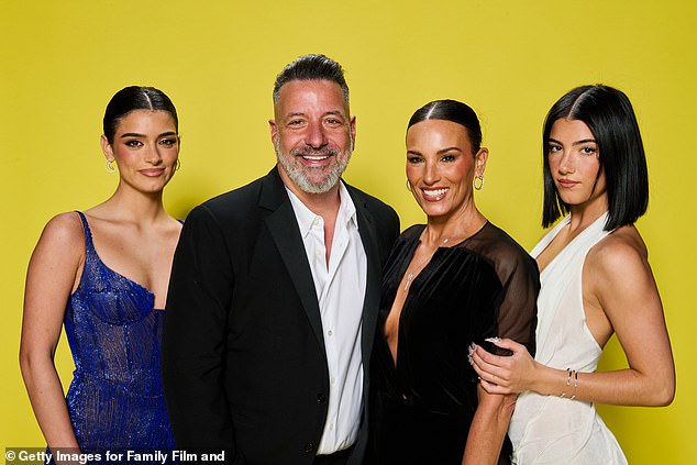 Charli and her family now have their own Hulu reality show, The D'Amelio Show; (Left to right) Dixie, Marc, Heidi and Charli pictured