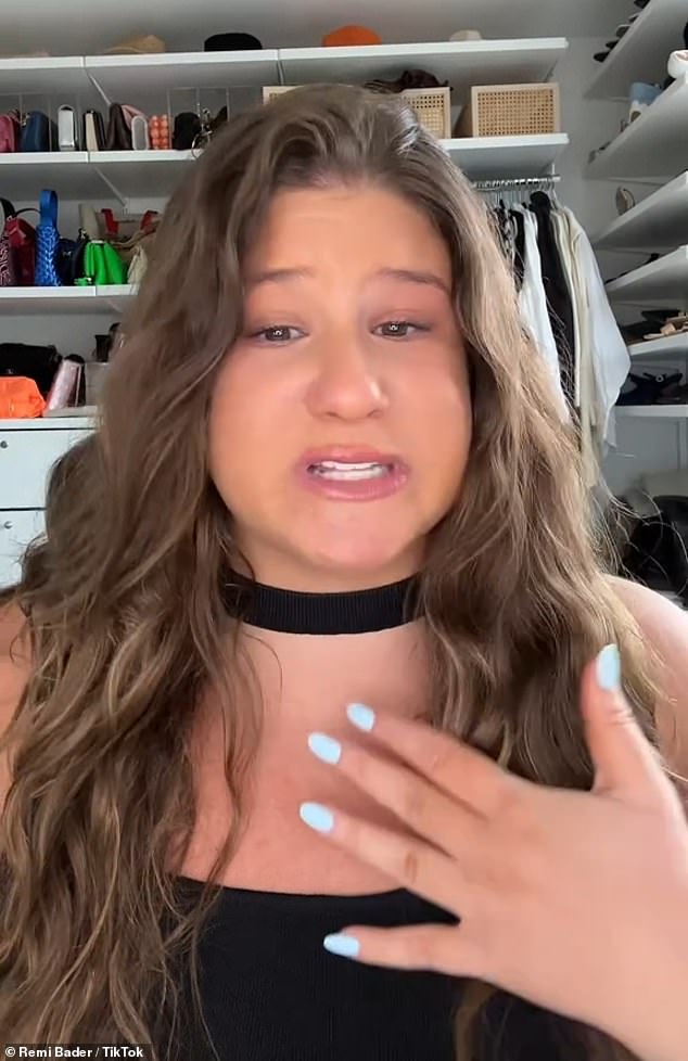 1709707588 479 Remi Bader breaks down in tears on TikTok after being