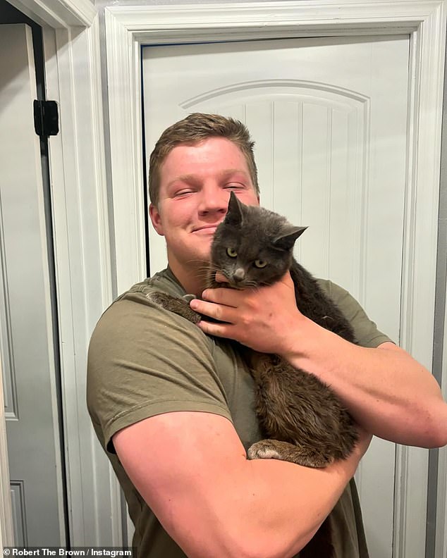Garrison adopted a third cat just five days before taking his own life, showing off his new pet on Instagram