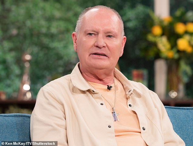 Pictured during a television interview with ITV last year, Gascoigne has publicly struggled with mental health issues and alcohol addiction since his retirement from football in 2004.