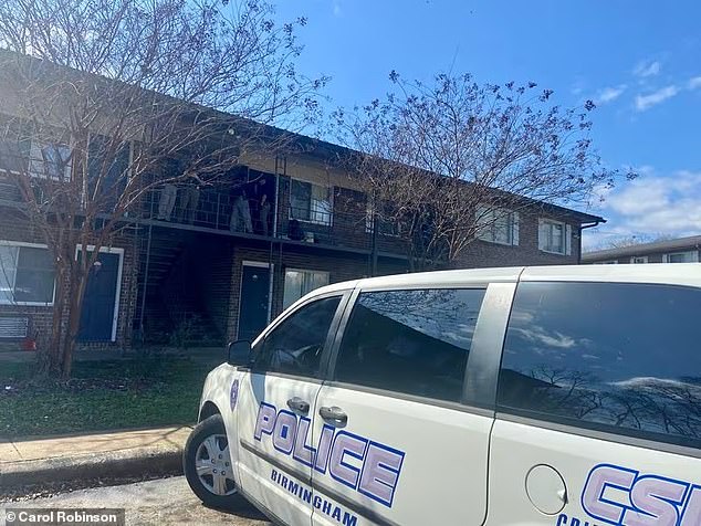 Around 8 a.m. on February 25, Jackson texted his relatives to tell them he was being held hostage in Apartment 3 of the Serenity Apartments in southwest Birmingham.