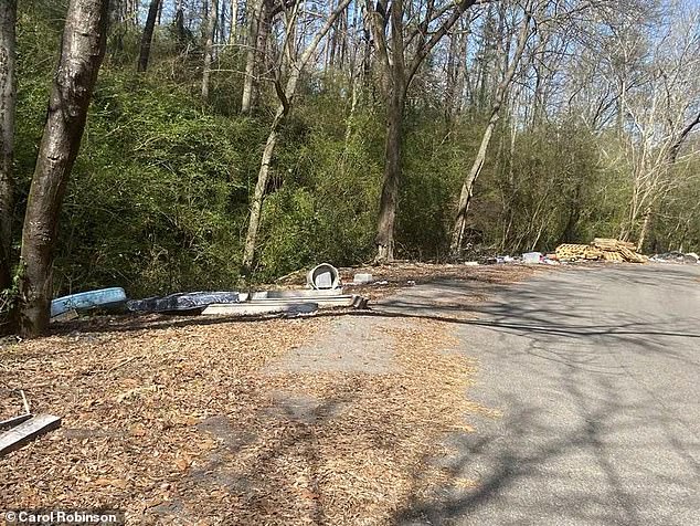 Jackson's body was found in the early morning hours of the next day under a mattress in an illegal landfill in the 1700 block of Laurel Avenue, known as 'Dead Man's Road.'