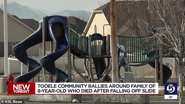 Dallin was on a corkscrew-style slide on the playground at Rose Springs Elementary School on Feb. 6, 2023, when he fell seven feet and suffered fatal blunt force trauma to the head. The slide has reportedly since been removed from the playground.