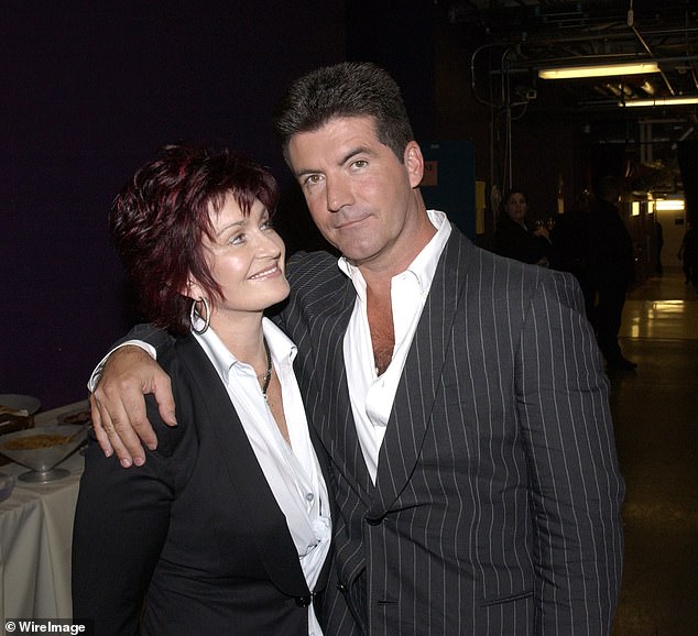 Simon and Sharon go back a long way, but they fell out after a fight when she was on X Factor