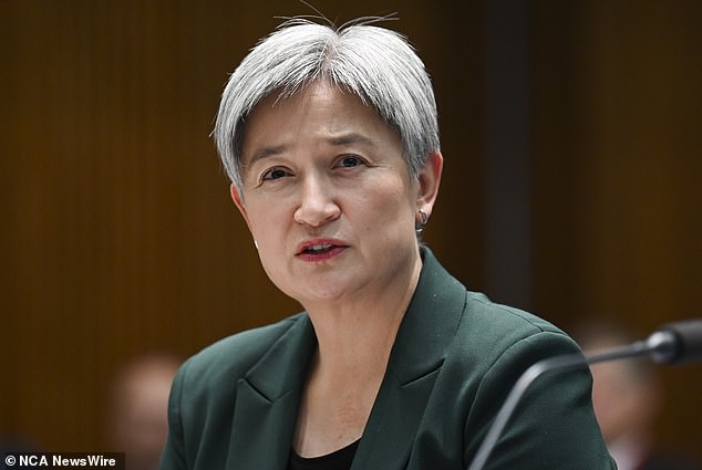 It can now be revealed that DFAT (pictured Foreign Secretary Penny Wong) was aware of tourism promoter China Rainbow's connection to the United Front, a group of organizations working to enhance the legitimacy and influence of the Chinese Communist Party abroad.