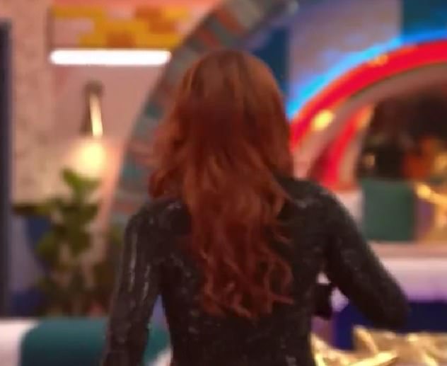 Lauren quickly got up and crossed the room, saying she didn't want to argue with the Irish judge.