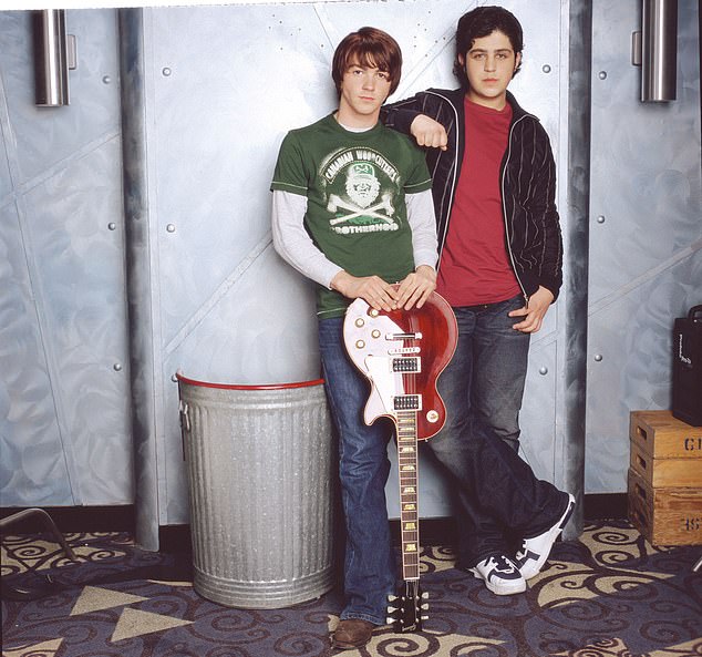 The former child actor was a popular star on the children's-themed network in the late '90s and '00s, during which he co-hosted the series Drake & Josh (pictured, with co-star Josh Peck) and appeared on The Amanda Show.