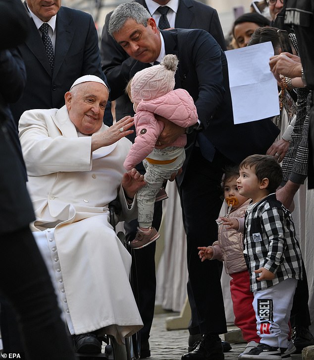 Despite his health problems, he continues to fulfill his papal duties and attend events.