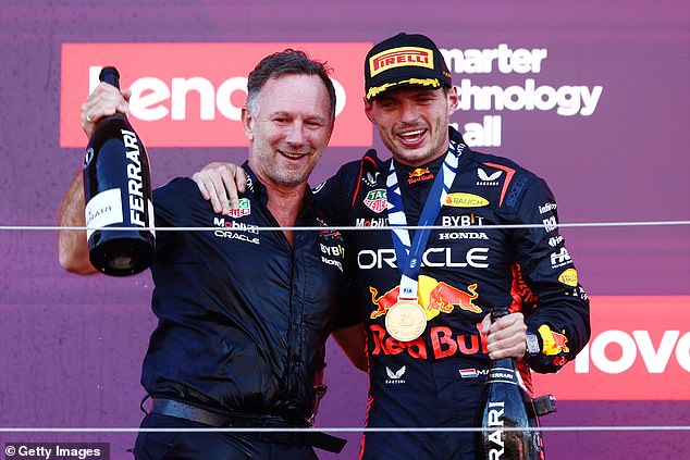 Horner and Verstappen have enjoyed three consecutive world championship victories together