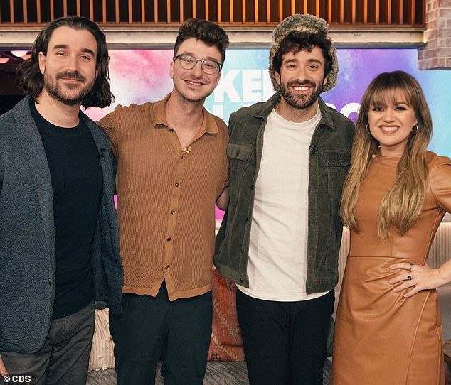 'PLUS a performance from @ajrbrothers!' Kelly wrote in her Instagram caption.