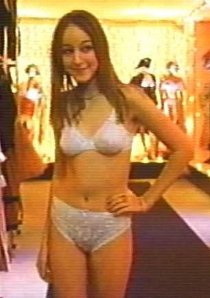 She also wore lingerie to appear in director Stanley Kubrick's 1999 Tom Cruise film Eyes Wide Shut.