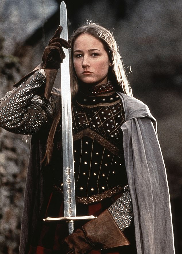 She also had some very serious roles: in the 1999 film Joan of Arc as Joan D'Arc.