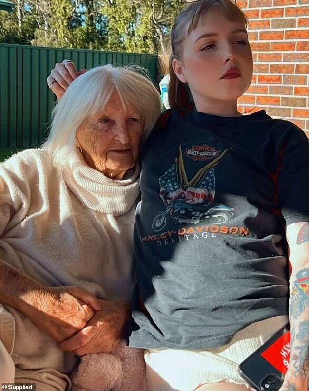Tegan and her grandmother were inseparable