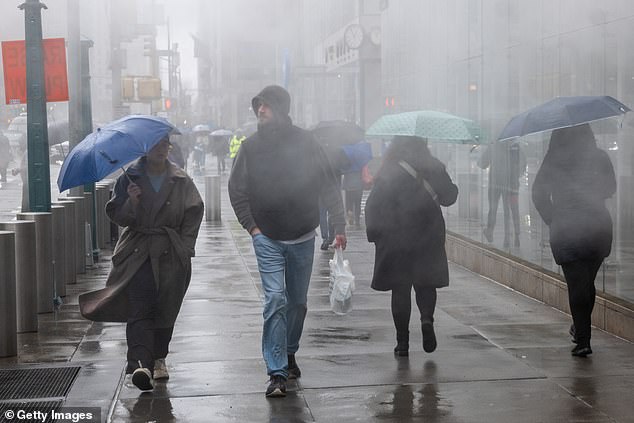 Philadelphia, New York and Boston are estimated to receive between one and two inches of rain, while parts of Rhode Island and Long Island could get between three and four inches of rain.