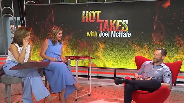 The Today star recalled the surprising family vacation while playing 'Hot Takes' with co-host Hoda Kotb and guest Joel McHale.