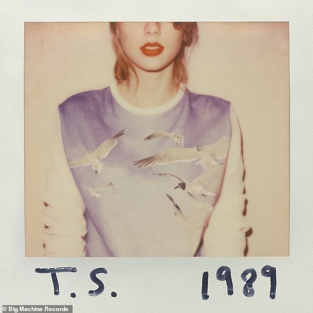 Pictured is the CD cover of Taylor Swift's 1989 album. At JB Hi-Fi, it is currently stored behind the counter.