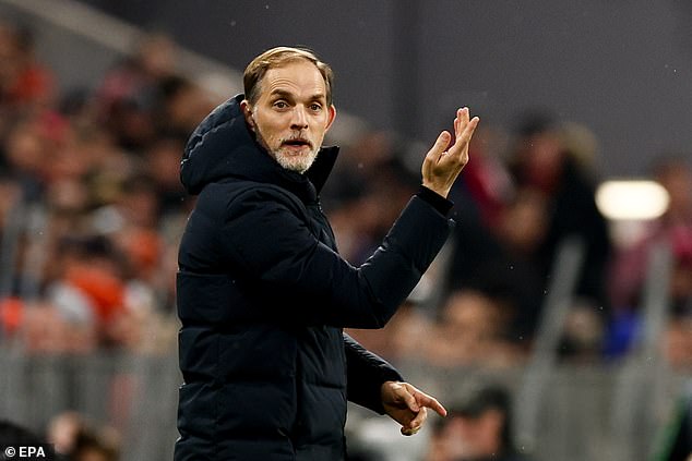Tuchel will leave Bayern Munich at the end of the campaign and wants to return to England