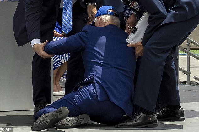 Biden aides hope the president will avoid major mistakes and not fall, as he did in June 2023 at the Air Force Academy Graduation Ceremony.