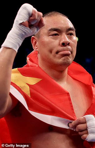 Zhilei Zhang will need another opponent to defend his title if he beats Parker.