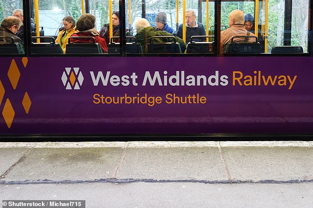 The journey, between Stourbridge Town and Stourbridge Junction, takes just three minutes and services depart every 10 minutes.