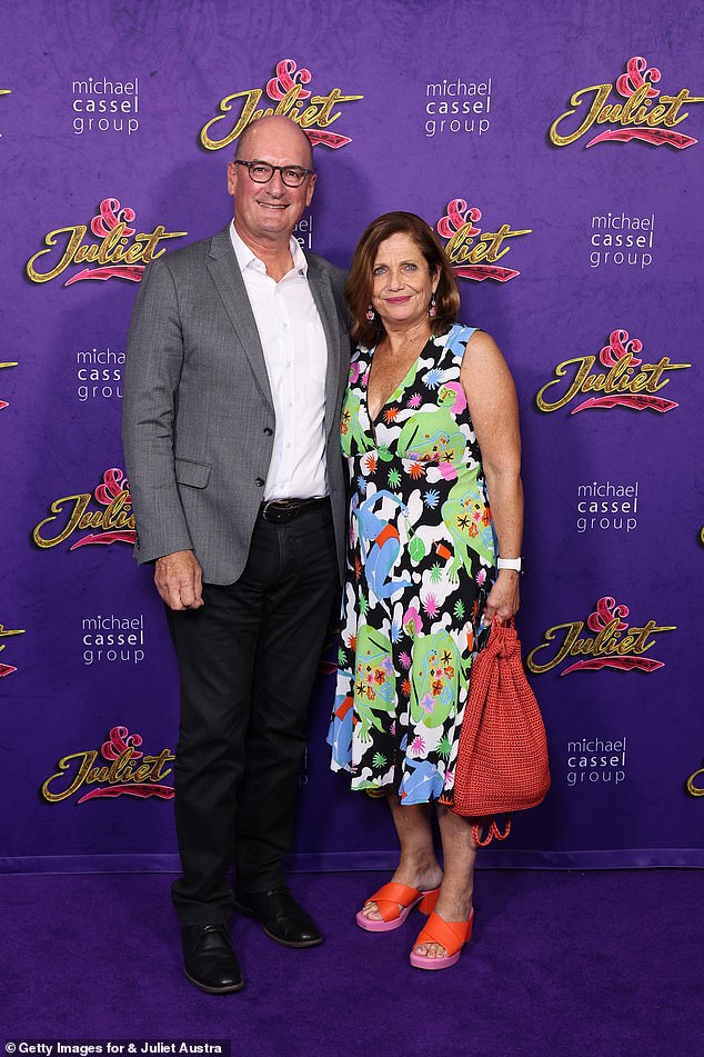 David Koch also attended the event with his wife Libby. Both in the photo