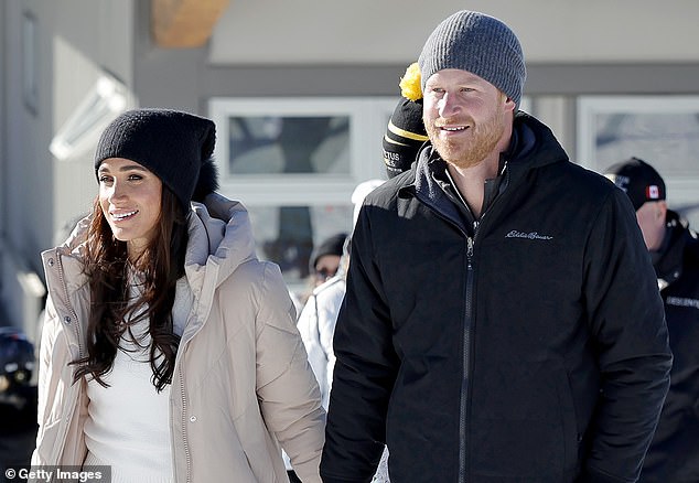 It is the latest in a series of public appearances by Harry and Meghan in recent weeks, including a trip to Vancouver (pictured).
