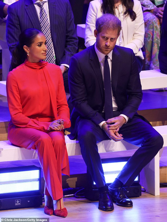 Perhaps Harry now seems so serious, less happy and healthy, because he knows what his wife Meghan has been through and is still going through.