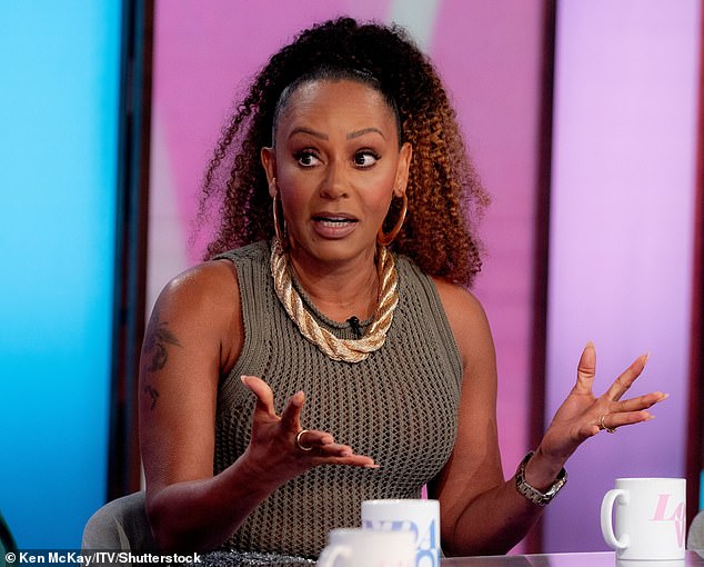 Speaking on Thursday's Loose Women, Mel made an appearance on the show during her Facing It Together campaign, which aims to raise awareness about domestic abuse.