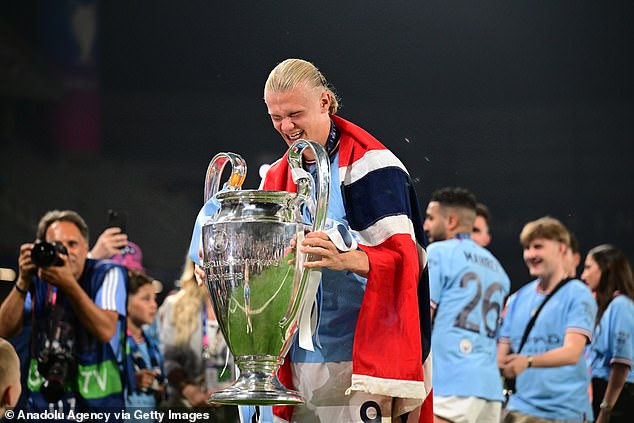 Haaland said that the Liverpool full-back does not know the feeling of winning the Treble