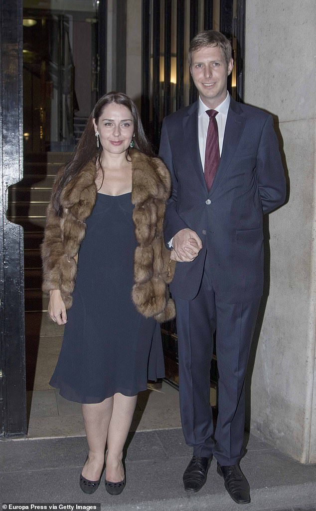 Albania's Crown Prince Leka II and Crown Princess Elia announced the birth of their first child, a girl named Geraldine, in October 2020. The couple photographed in 2016.