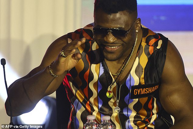 When he's not exercising, Ngannou eats a mix of lean meats, fish, vegetables and spices, Cooper told DailyMail.com.