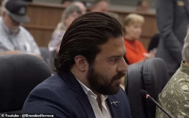 Brandon Herrera, a gun fanatic who has more than three million followers on YouTube, boasted online about having testified against the ATF, the federal gun control agency.