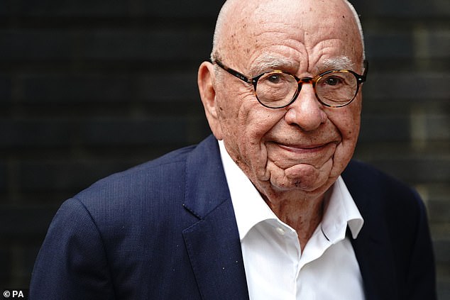 Murdoch, who has been married four other times and has six children, announced he would step down as chairman of Fox and News Corp in September.