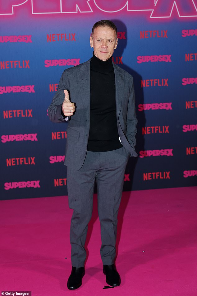 The controversial new series, which has already outraged some Netflix subscribers, is a biographical drama based on the life of famous Italian adult actor Rocco Siffredi, 59; In the photo on March 4 in Rome.