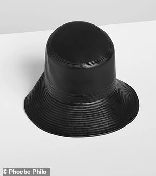 This $900 Black Leather Bucket Hat Is Still Available