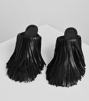 These $1,900 Black Tassel Mules Sold Out Immediately
