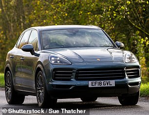 The third car used to carry out the study was a 2019 Porsche Cayenne S with 67k on the clock.