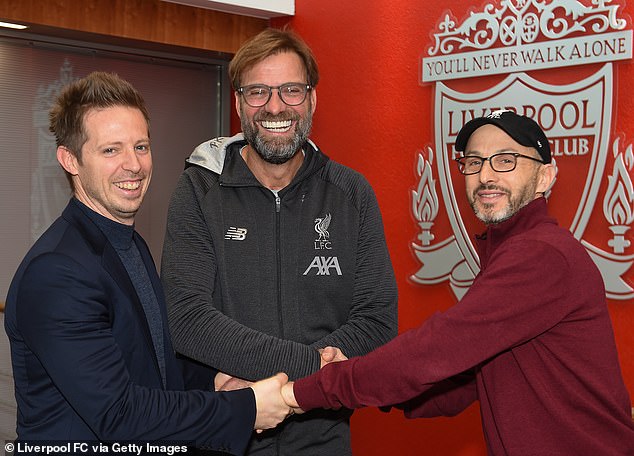Former Liverpool sporting director Michael Edwards (left) works at Ludonautics as a consultant and previously had great success at Anfield.