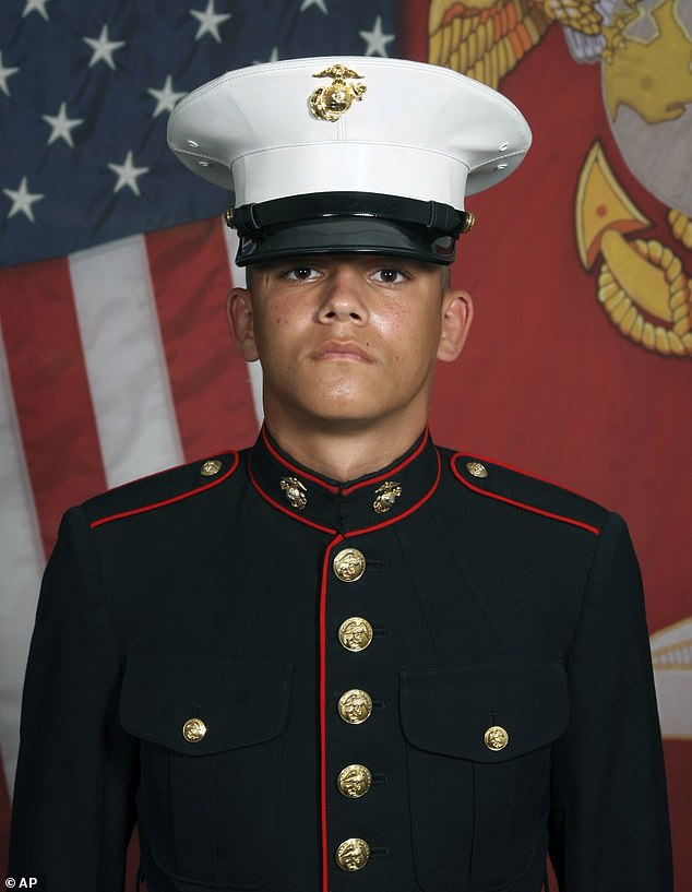 Marine Corps Lance Cpl. Kareem M. Nikoui, 20, of Norco, California, one of 13 service members who died during the disastrous 2021 departure from Afghanistan.