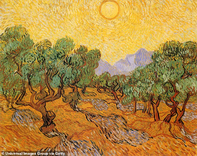 Masterpiece: One of approximately 15 Van Gogh paintings of olive trees. Jeremy tries to paint a similar scene on his visit.