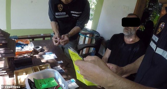Peter allegedly confessed to purchasing all the narcotics from another foreigner through a black market website, for around 35,000 baht (£770).